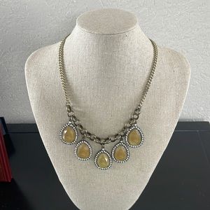 Vintage Dangling jeweled necklace